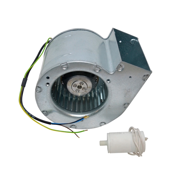 Ventilateur centrifuge pour poêle à pellets avec moteur interne